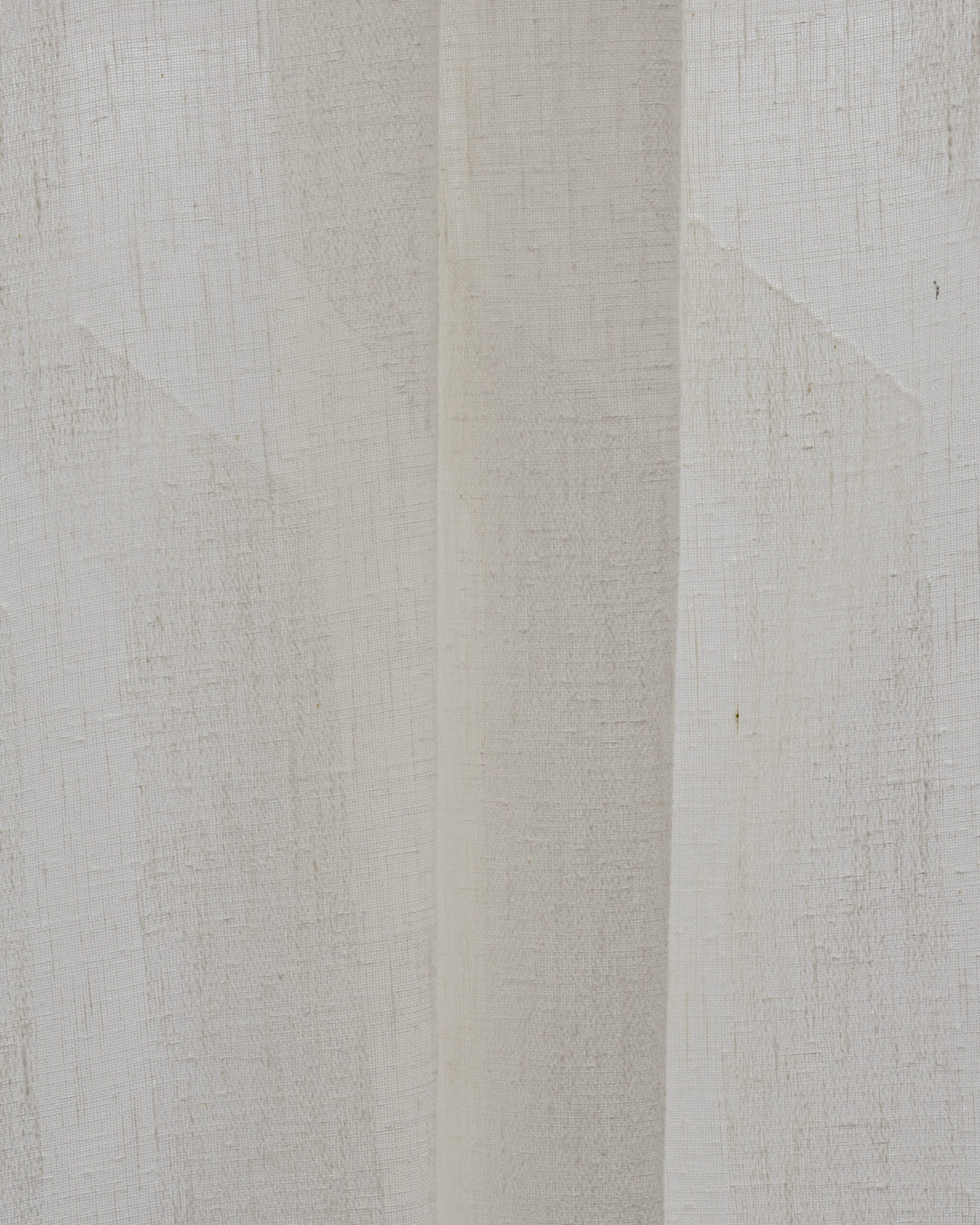 Cosmo Striped Semi Sheer - Dove - Folded Cosmo Striped Sheer Roman Shades - Dove - Image 1