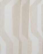 Cosmo Striped Semi Sheer Curtains - Natural - Image 2