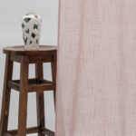 Lush Linen Sheer Curtains - Blush