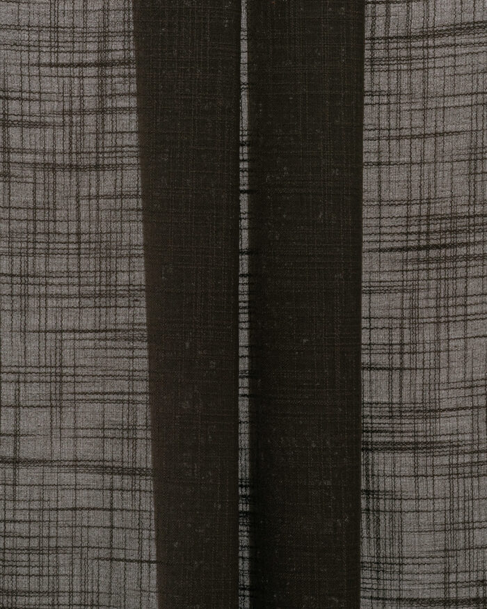 Lush Linen Sheer Curtains - Coffee - Image 2