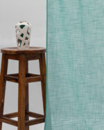Lush Linen Sheer Curtains - Ocean
