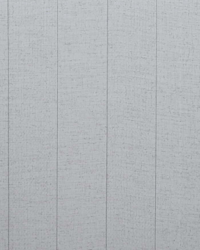 Mercer Striped Sheer Roman Shades - Gray - Image 2