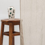 Mercer Striped Sheer Curtains- Mocha