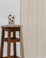 Mercer Striped Sheer Curtains- Sand