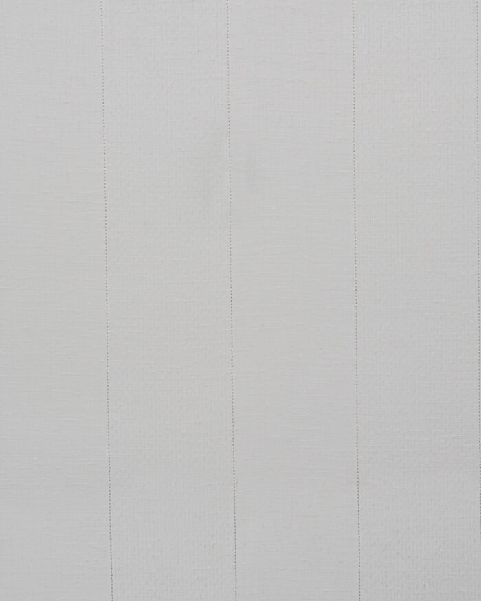Mercer Striped Sheer Roman Shades - Snow - Image 2