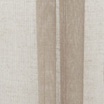 Mercer Striped Sheer Roman Shades - Taupe