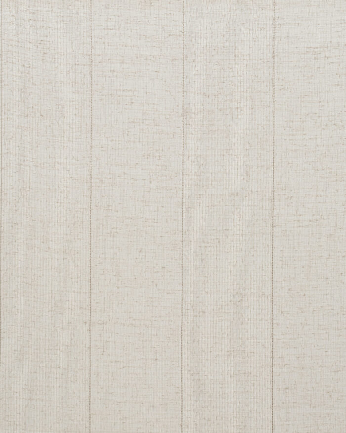 Mercer Striped Sheer Ripple Fold Curtains- Taupe - Image 3