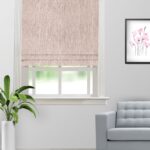 Almond - Misty Rose Color Roman Shades
