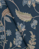 Blooming Spring - Navy Blue Roman Shades - Image 2