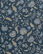 Blooming Spring - Navy Blue Roman Shades - Image 3