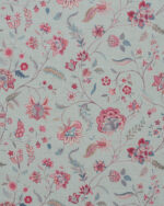 Blooming Spring - Rosy Aqua Roman Shades - Image 3