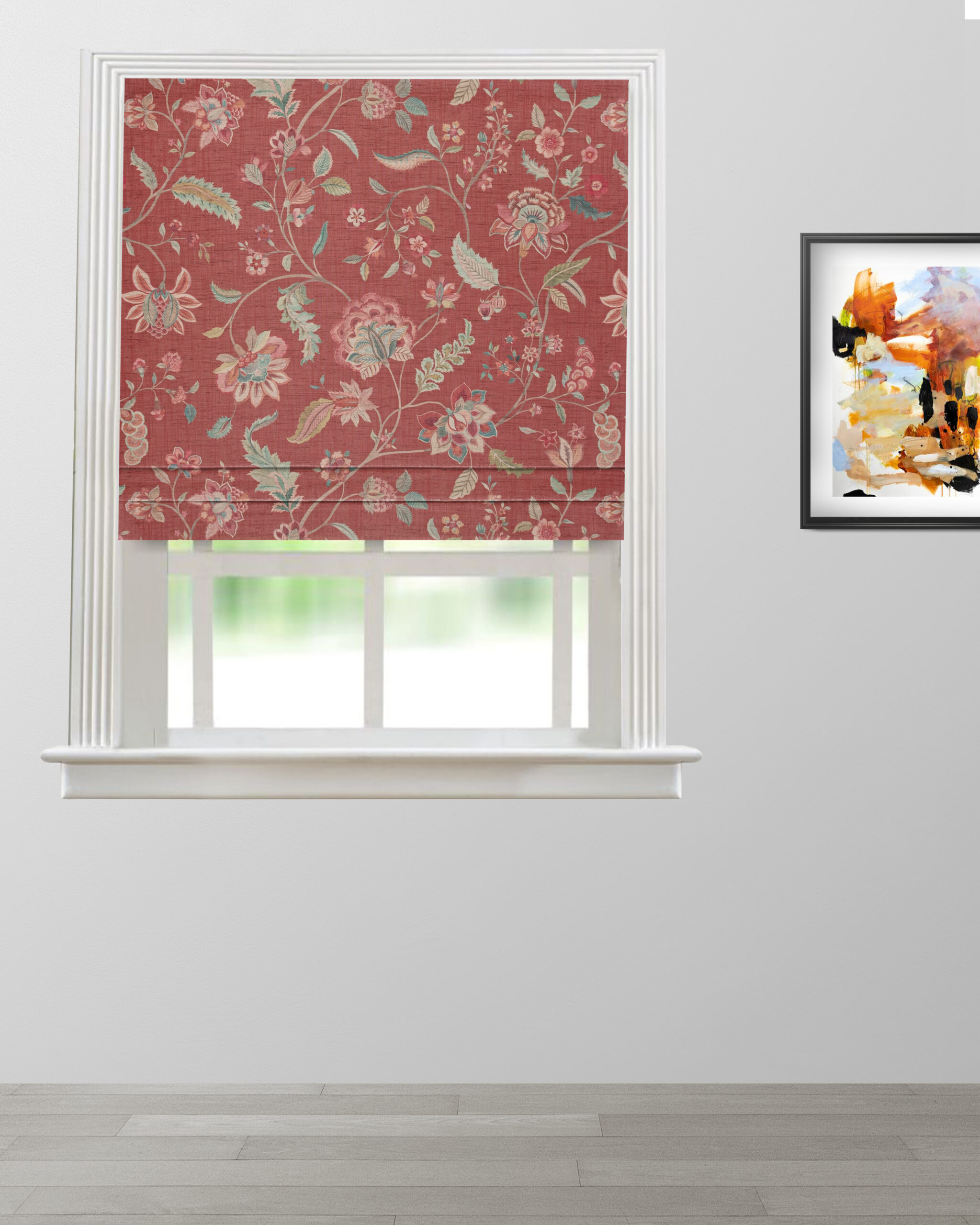 Blooming-Spring-Roman-Red-Apple-scaled-1.jpg Blooming Spring - Red Apple Roman Shades - Image 1