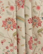 Blooming Spring - Tangerine Red Roman Shades - Image 4