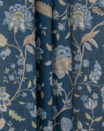 Blooming Spring - Navy Blue Roman Shades - Image 4
