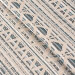 Boho Drapery - Pine Color Roman Shades