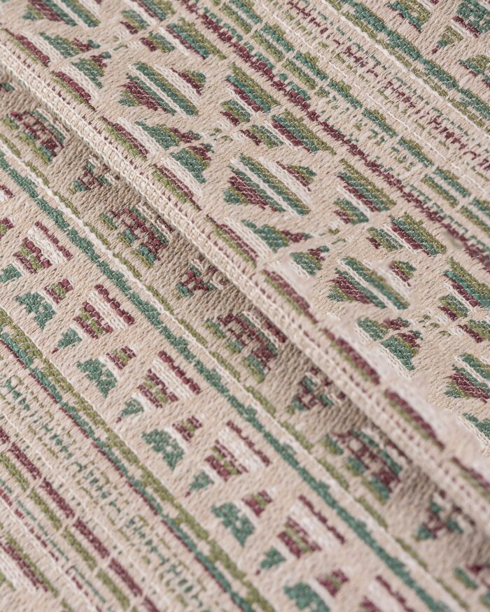 Boho Drapery - Sage Green Roman Shades - Image 2