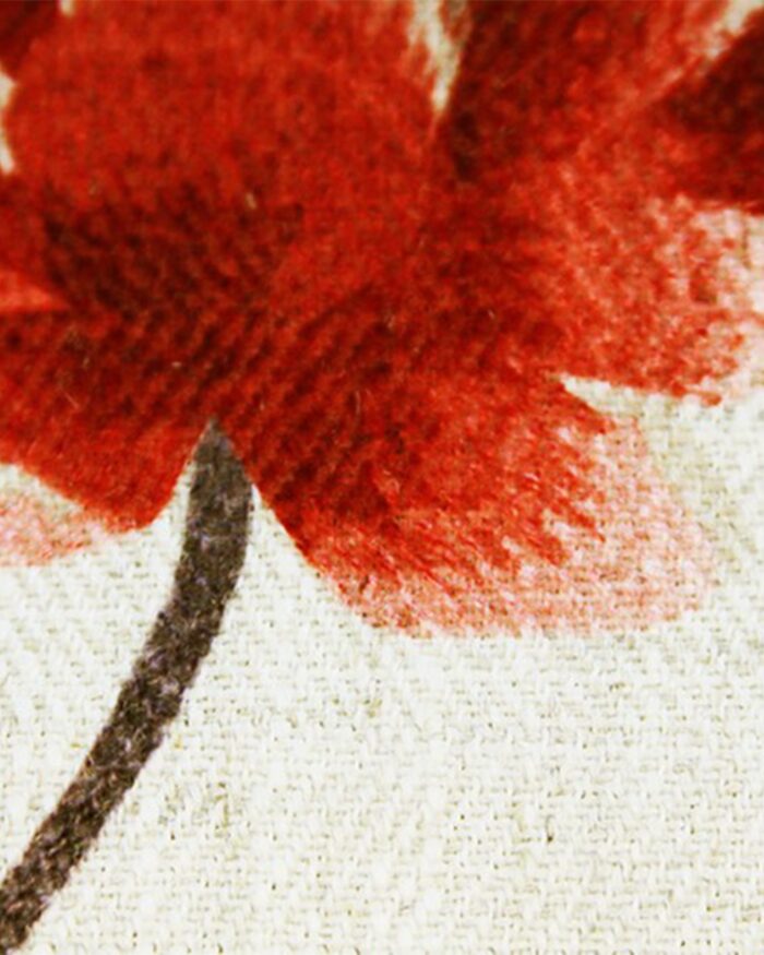 Cello - Carrot Color Roman Shades - Image 3