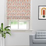 Chelsea Floral - Spice Color Roman Shades