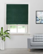 Colonial - Forest Color Roman Shades