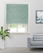 Colorado - Sage Custom Roman Shades