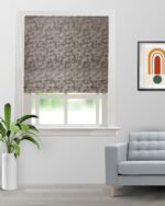 Colorado - Wood Smoke Roman Shades