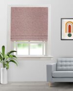 Cotton Bella - Blush Color Roman Shades
