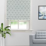 Cotton Husk - Sky Roman Shades