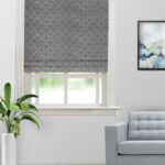 Curtains Ambrosia - Ash Gray Roman Shades