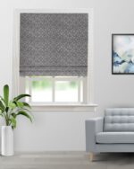 Curtains Ambrosia - Ash Gray Roman Shades
