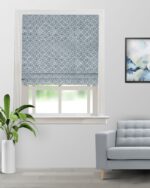 Curtains Ambrosia - Blue Bell Roman Shades