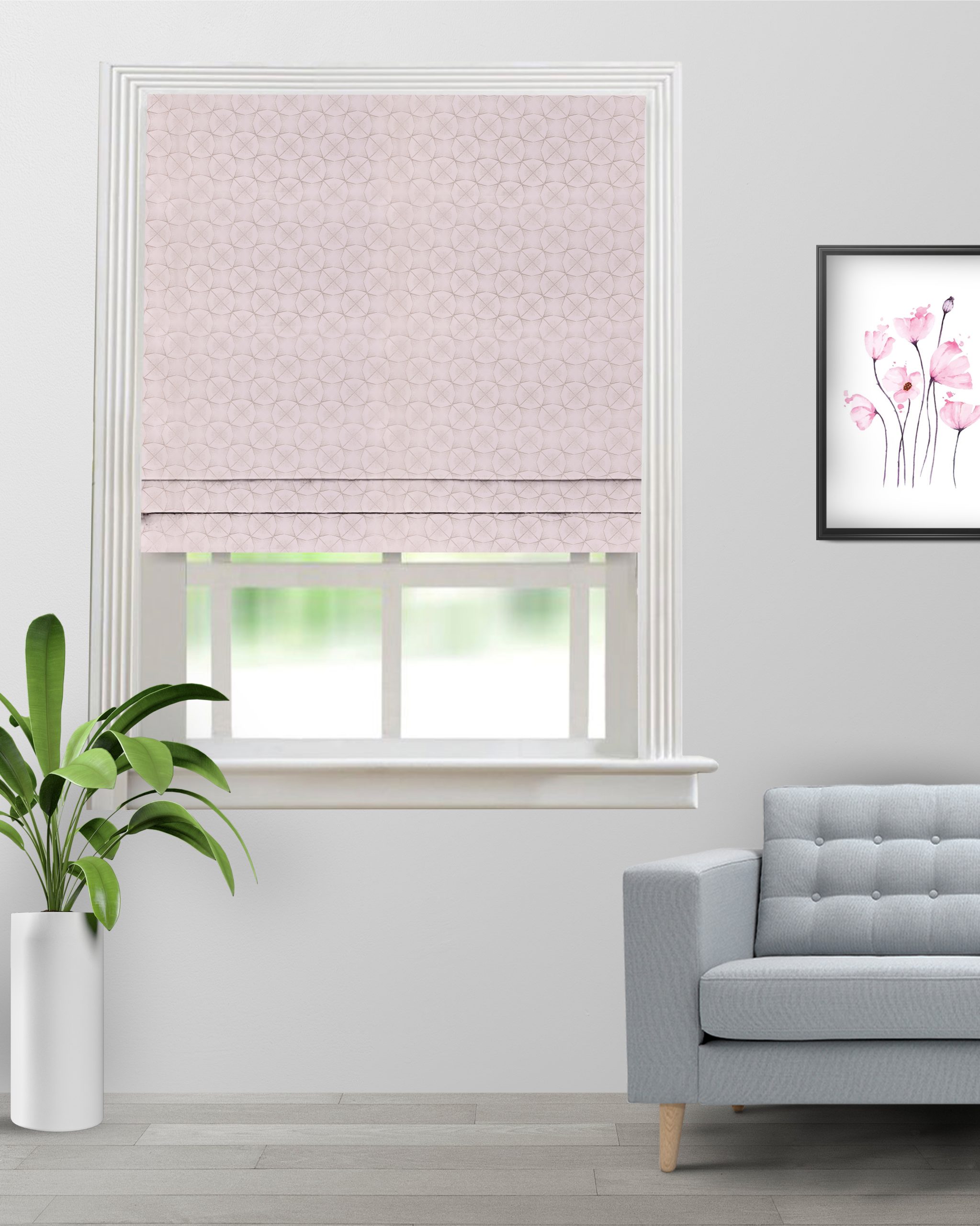 Curtains-Ambrosia-Blush-Roman-Shade-image-scaled-1.jpg Curtains Ambrosia - Blush Roman Shades - Image 1