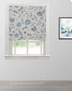 Blooming Spring - Just Blue Roman Shades
