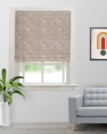 Floral Athena - Biscotti Roman Shades