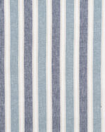 French Stripes - Blue Roman Shades - Image 4