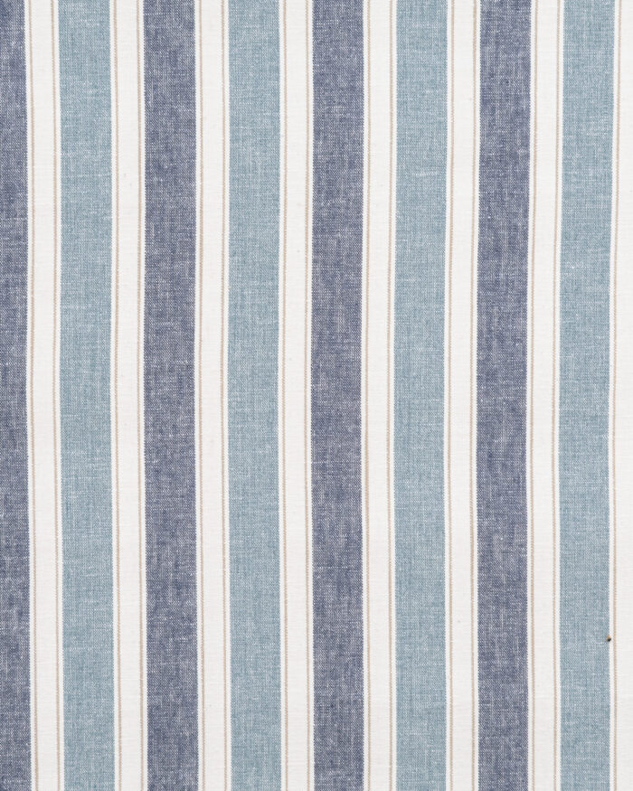 French Stripes - Blue Roman Shades - Image 4