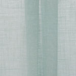 Lush Linen Sheer Roman Shades - Blue/Gray
