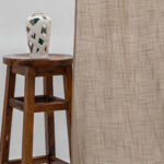 Lush Linen Sheer Curtains- Brown
