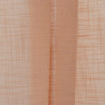 Lush Linen Sheer Roman Shades - Peach