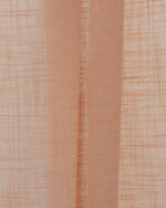 Lush Linen Sheer Curtains- Peach - Image 2