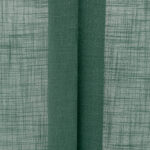 Lush Linen Sheer Roman Shades - Seafoam