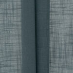 Lush Linen Sheer Roman Shades - Stone