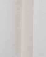 Lush Linen Sheer Curtains - White - Image 2