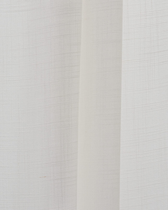Lush Linen Sheer Curtains - White - Image 2
