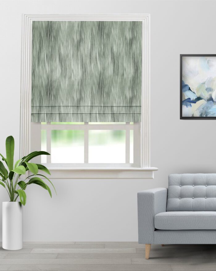 Ombre - Sage Roman Shades - Image 2