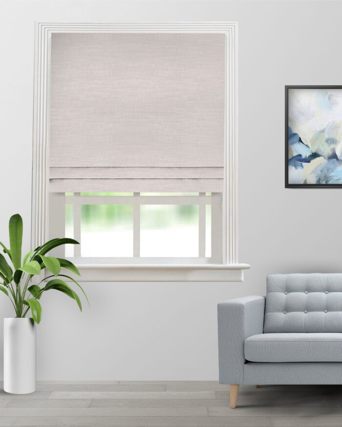 Opus - Beige Roman Shades - Image 4