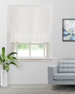 Orlando - White Roman Shades - Image 4