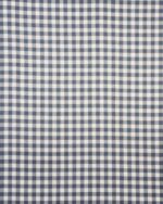 Gingham Check - Blue Roman Shades - Image 3