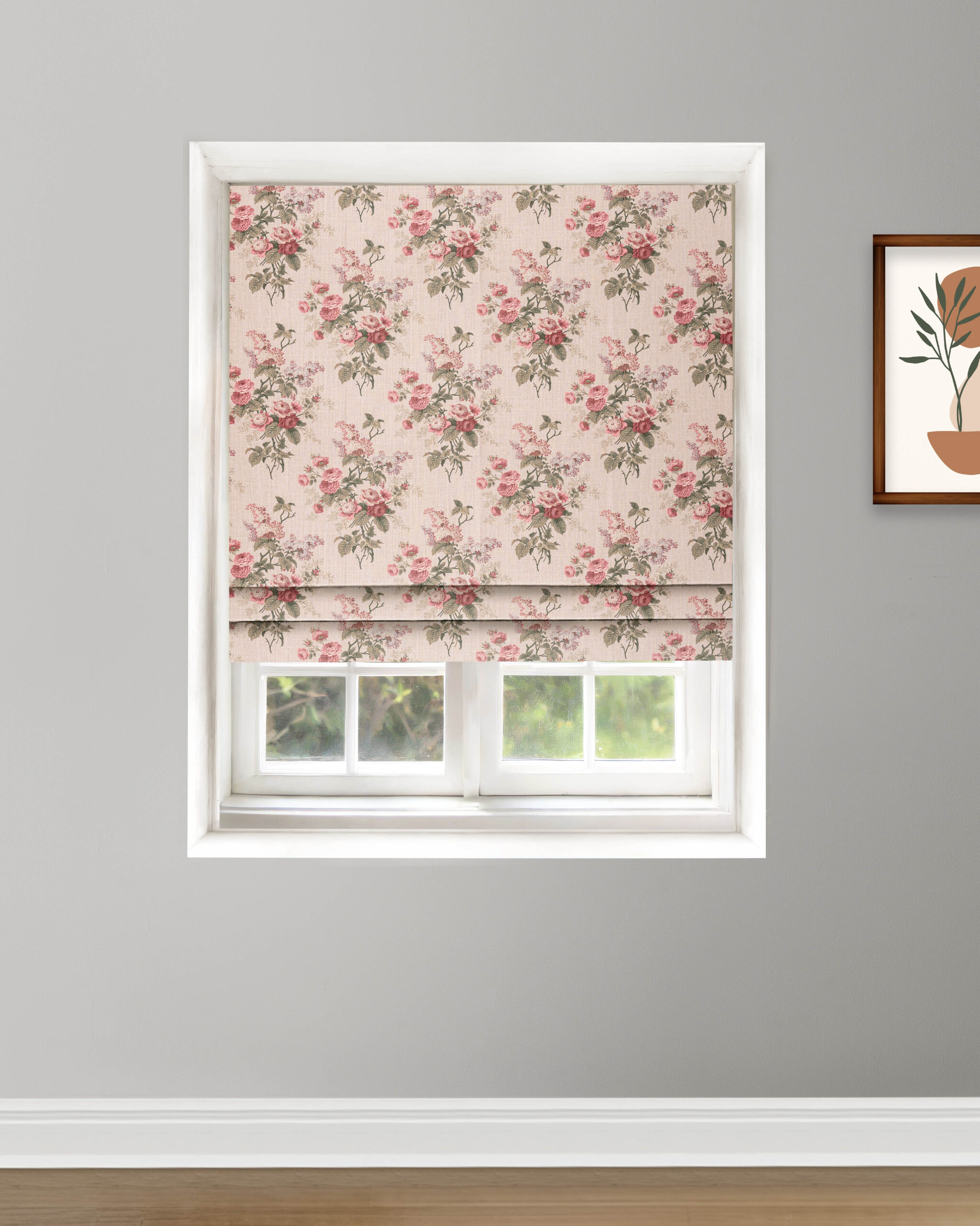 Roman-11-scaled-1.jpg English Cottage - Burgundy Roman Shades - Image 1