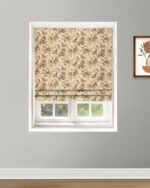 Vintage Floral Collection - Beige Roman Shades