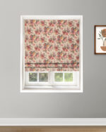 Vintage Floral Collection - Misty Rose Roman Shades